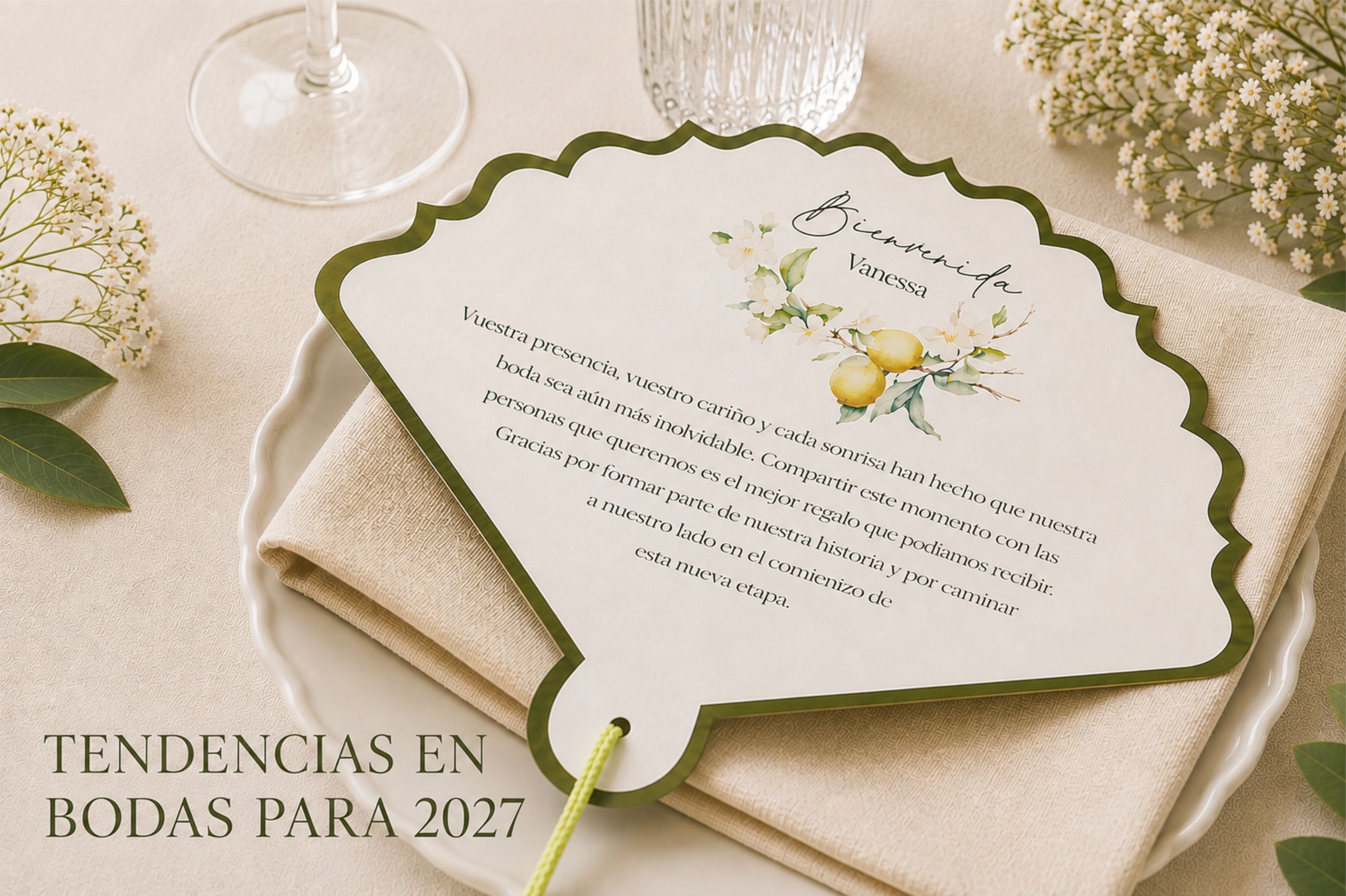 Tendencias en bodas para 2027