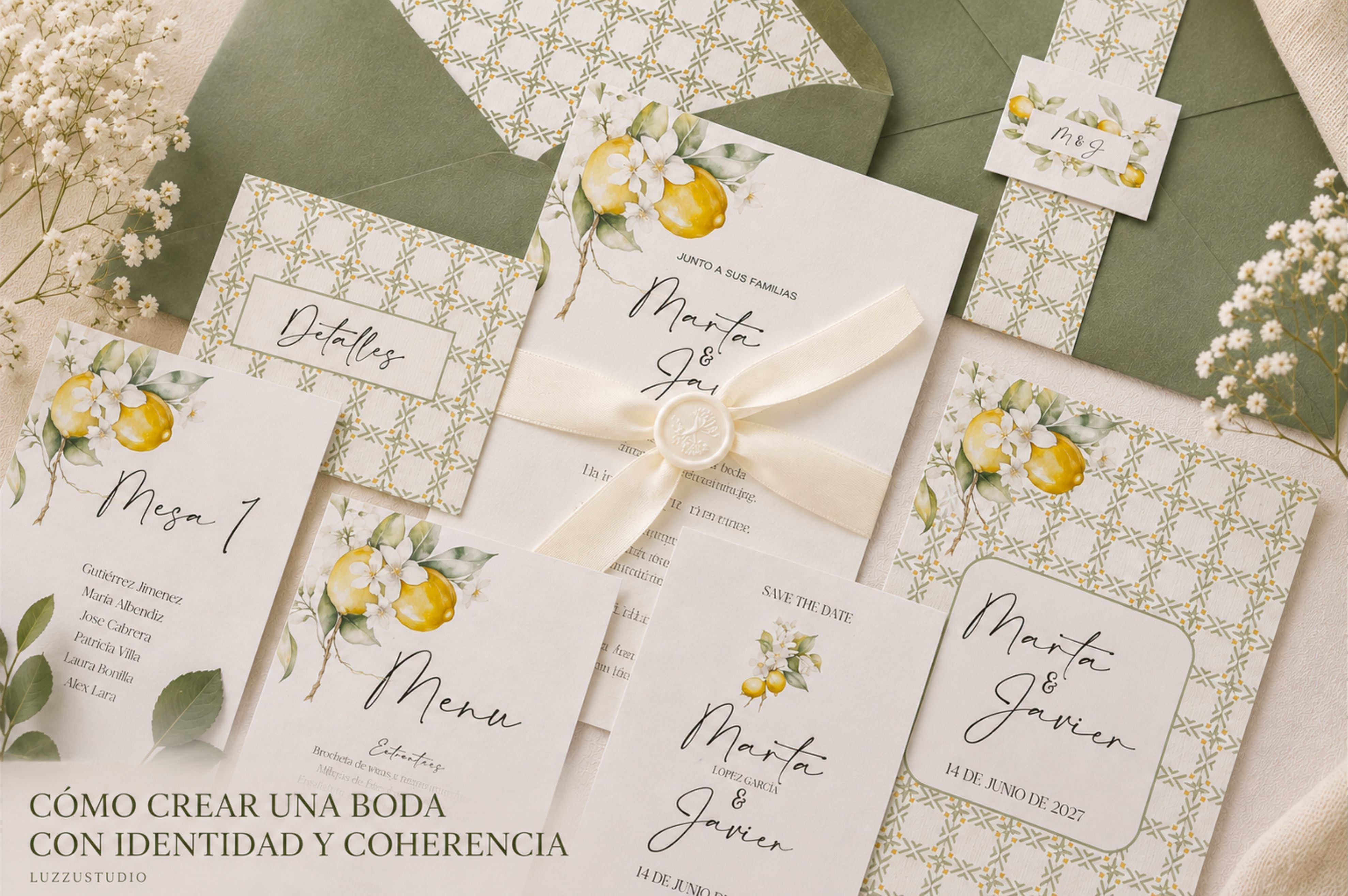 Cómo crear una boda con identidad y coherencia