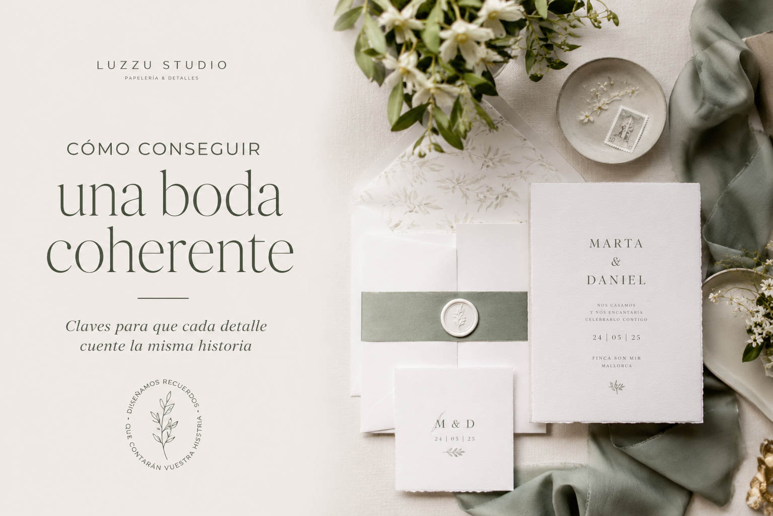 Cómo crear una boda con identidad y coherencia