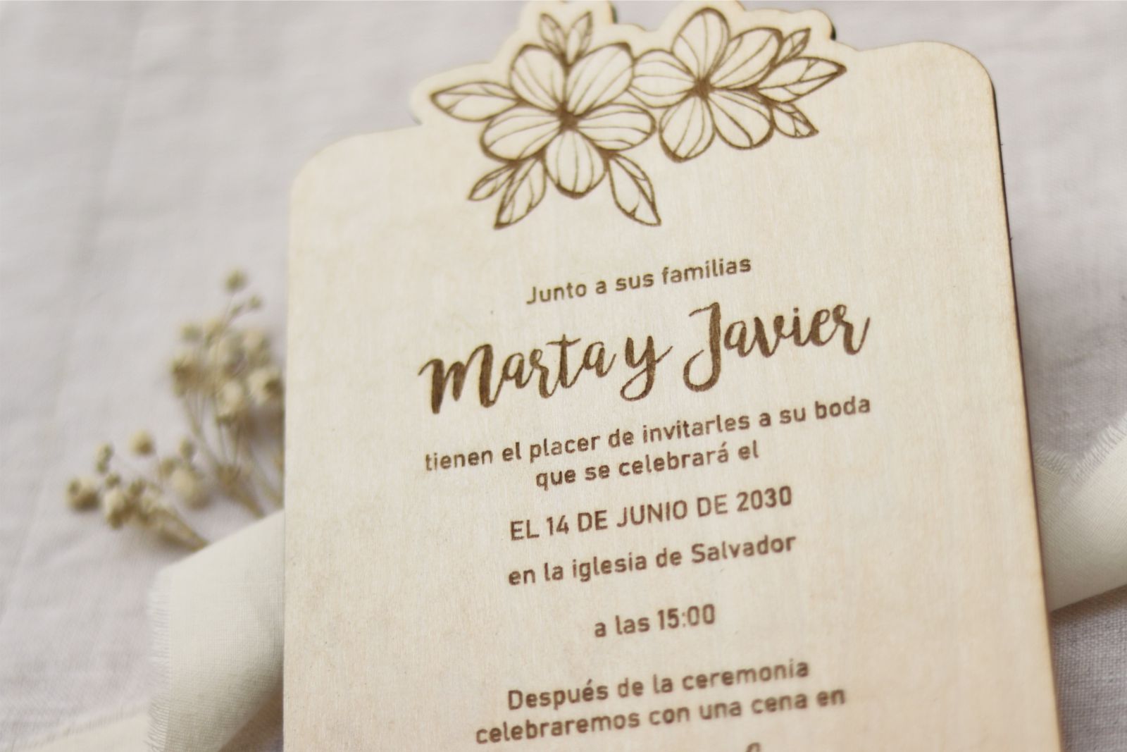 Invitación de boda - LIORA