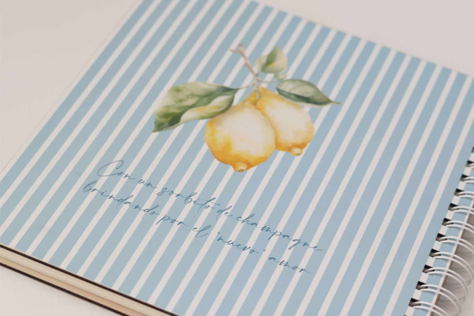 Libro de firmas para boda Colección Sorrento