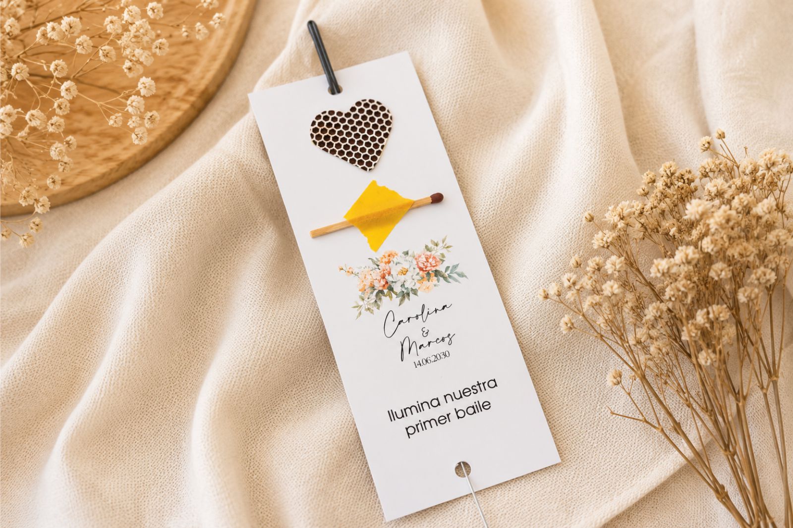 Bengala para bodas personalizados | Amatista