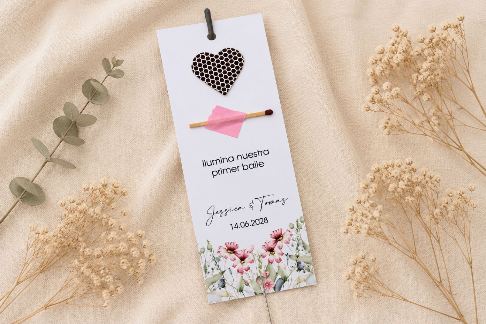 Bengala para bodas personalizados | Dalia