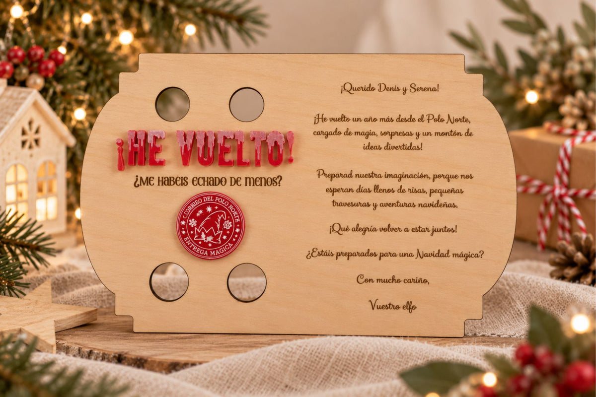 Carta del elfo - ¡He vuelto!