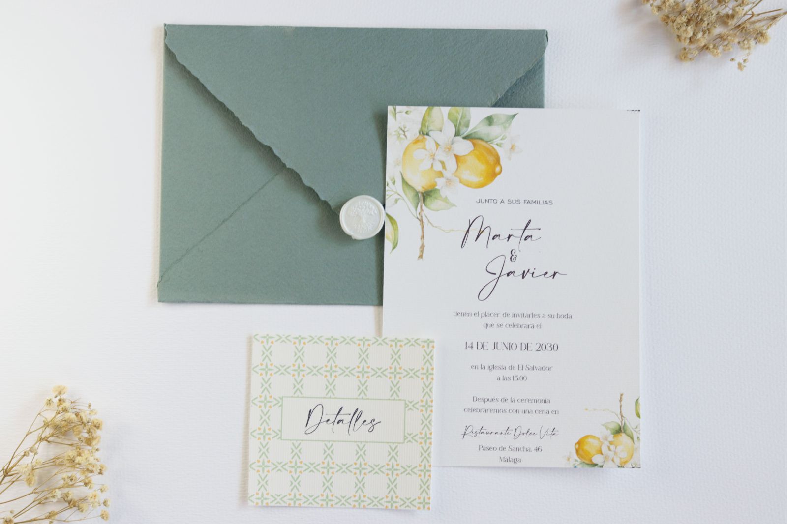 Invitación de Boda - SICILIA