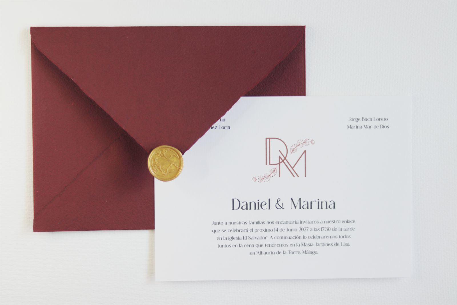 Invitación de Boda - AURA