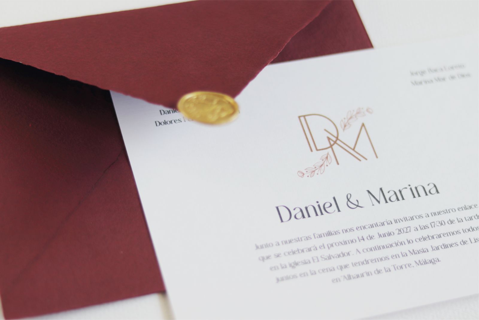 Invitación de Boda - AURA