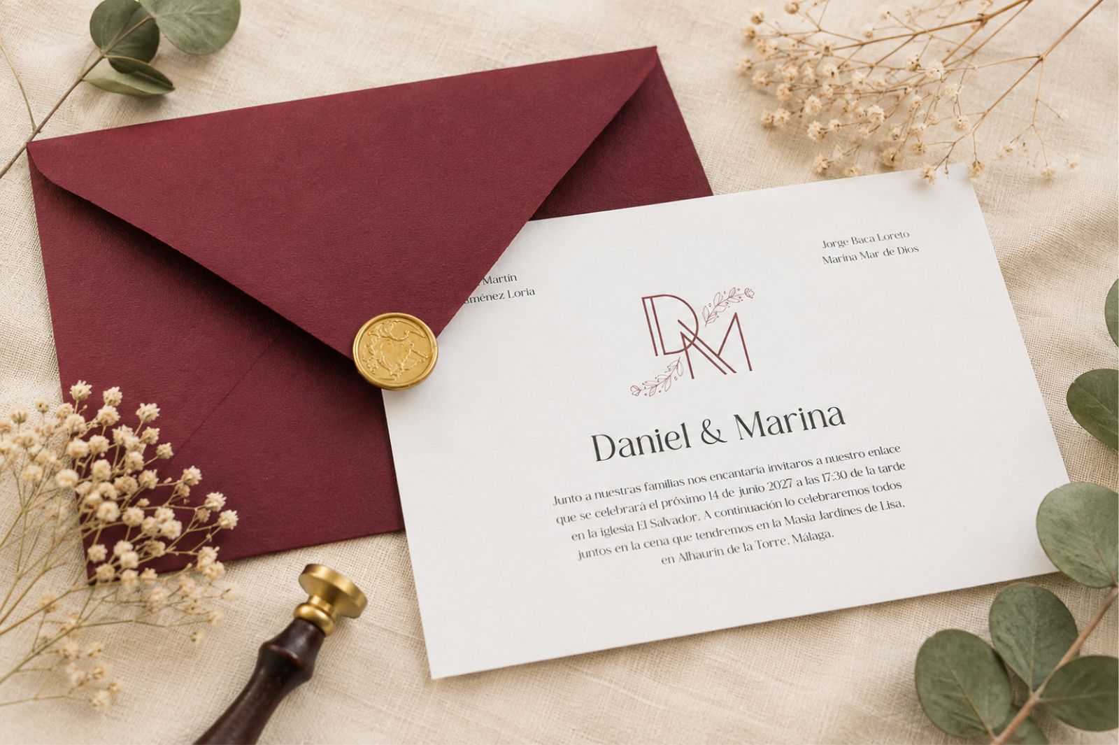 Invitación de Boda - AURA