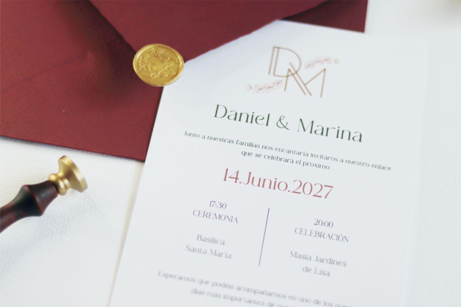 Invitación de Boda - ESENCIA