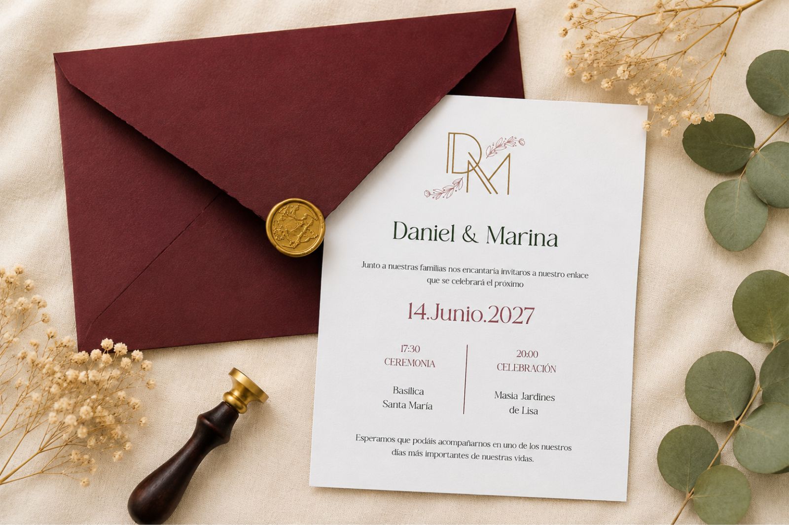 Invitación de Boda - ESENCIA
