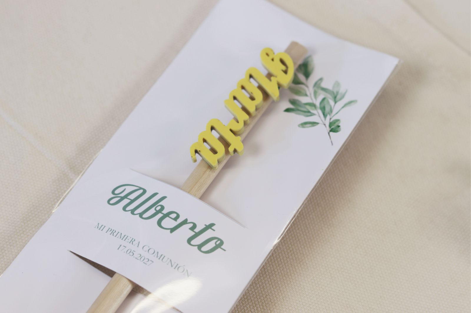 Lápices personalizados para Comunión