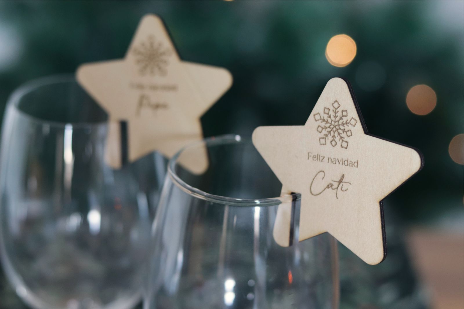 Marcacopas navideñas