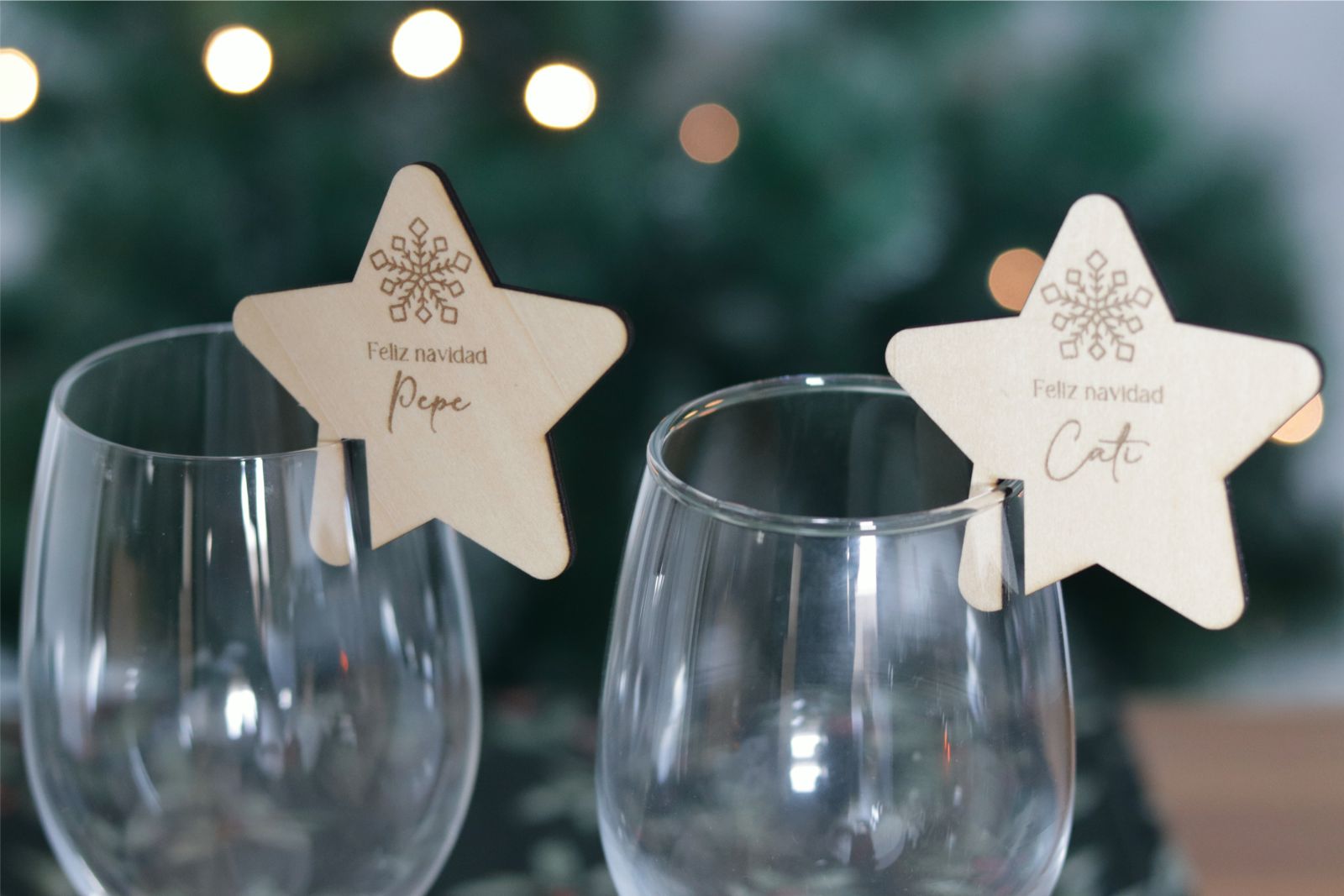 Marcacopas navideñas