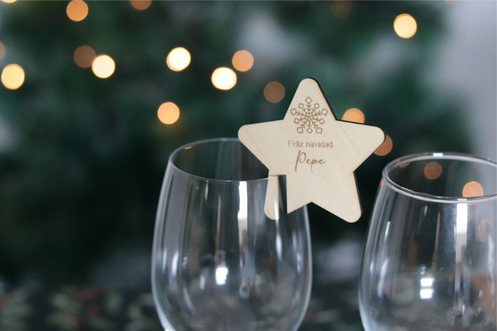 Marcacopas navideñas