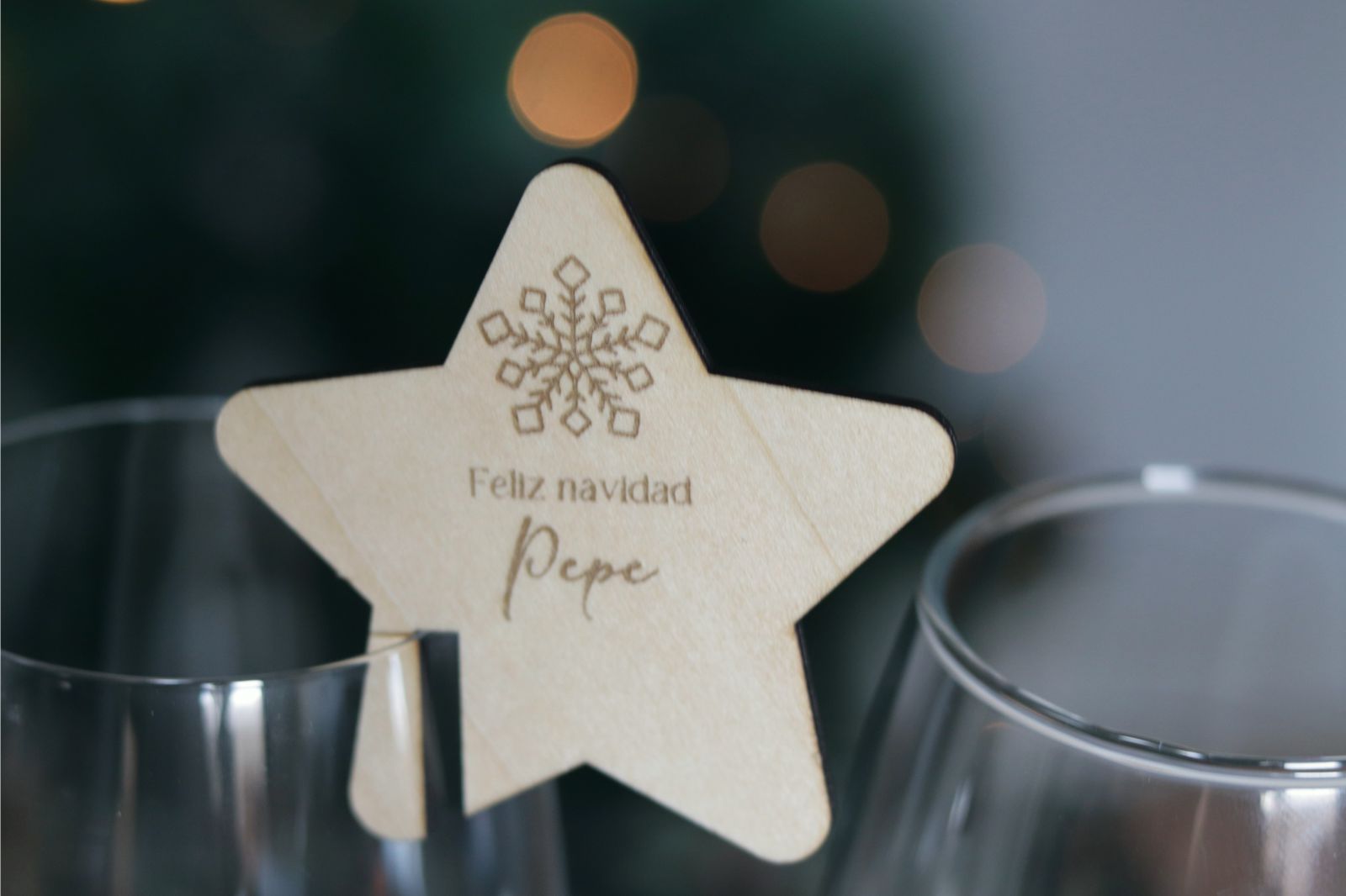 Marcacopas navideñas