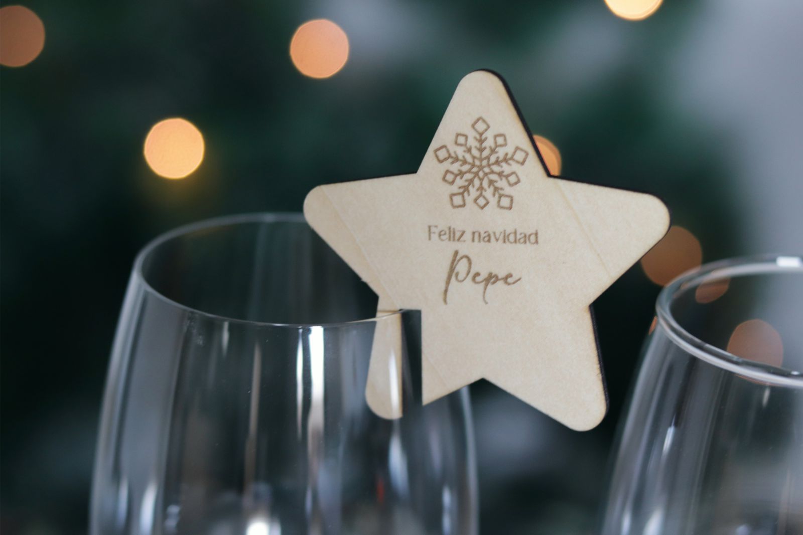 Marcacopas navideñas