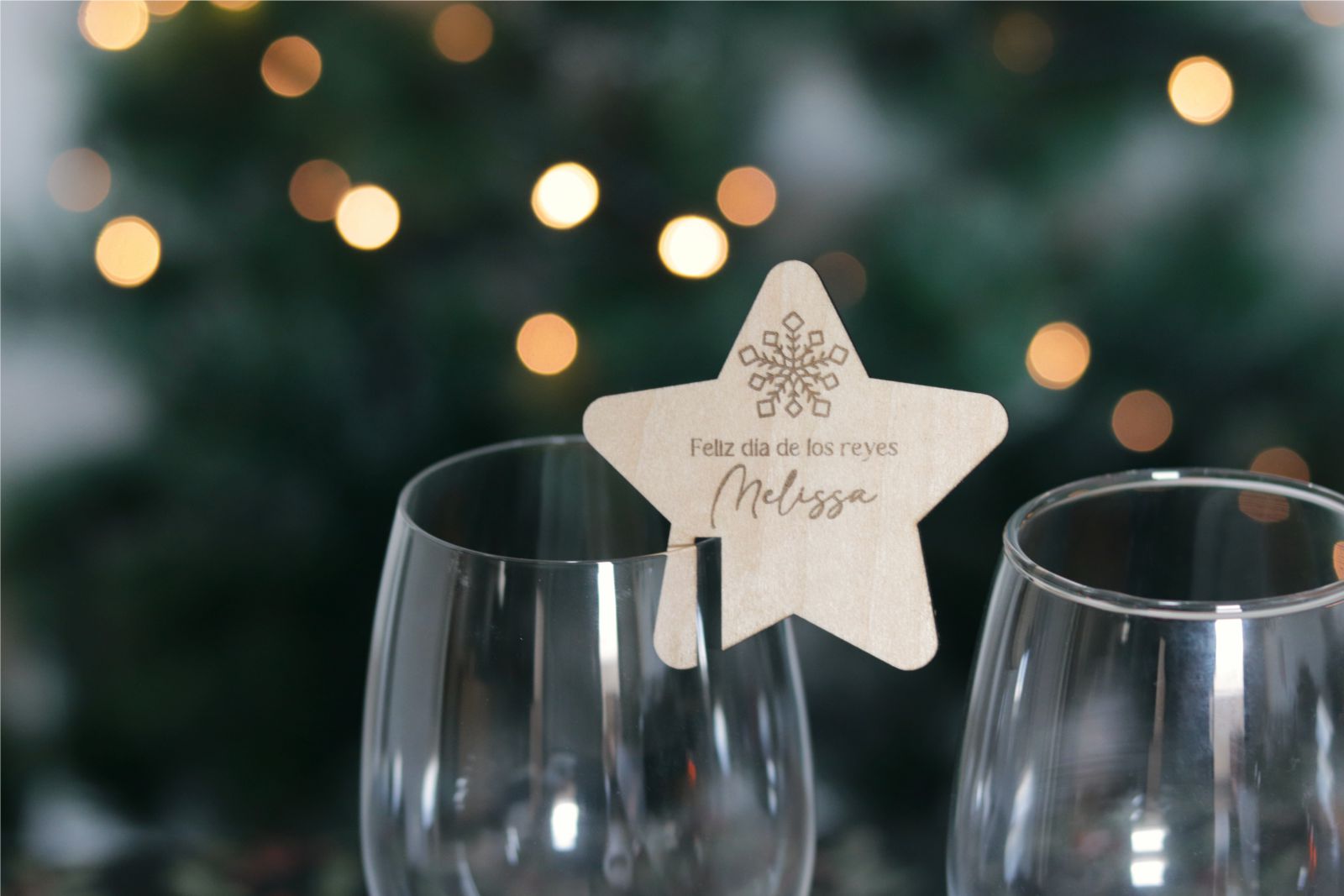 Marcacopas navideñas