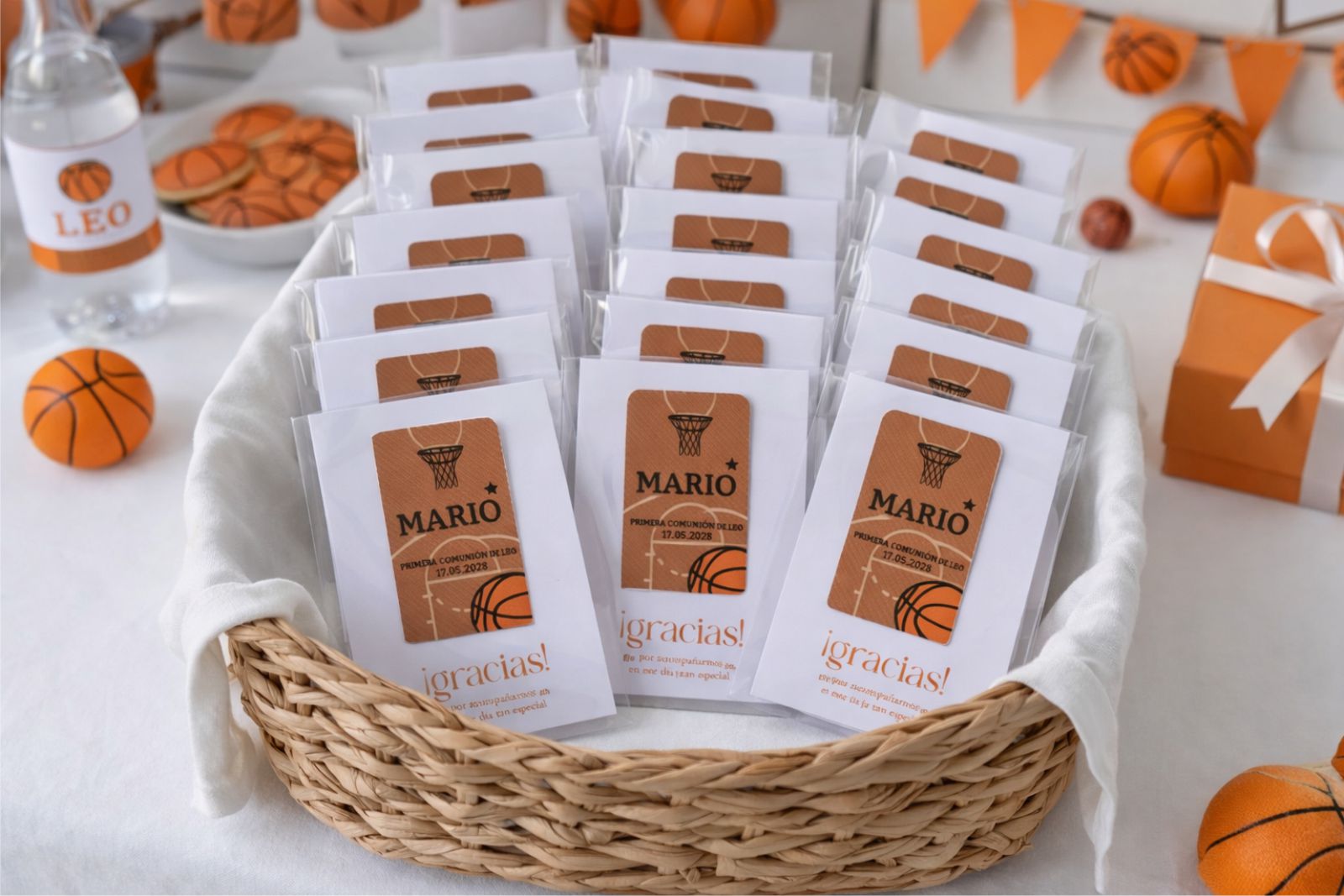 Marcapáginas imantado - Baloncesto