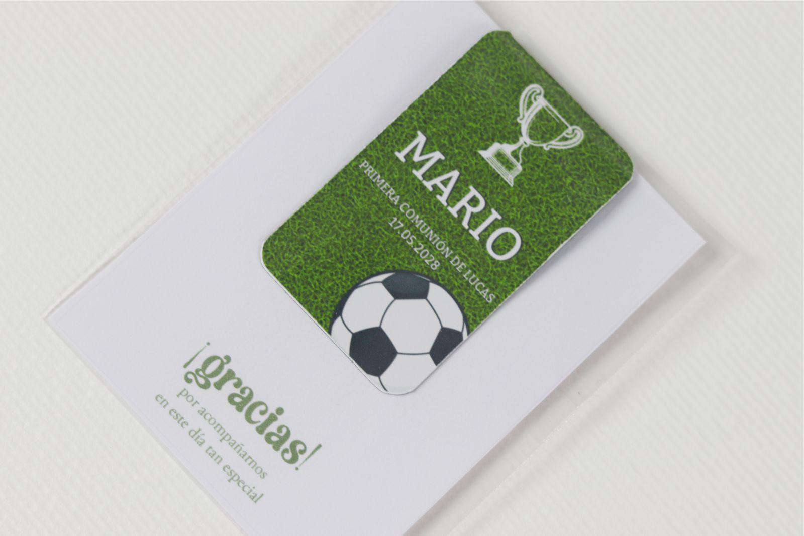 Marcapáginas imantado - Futból