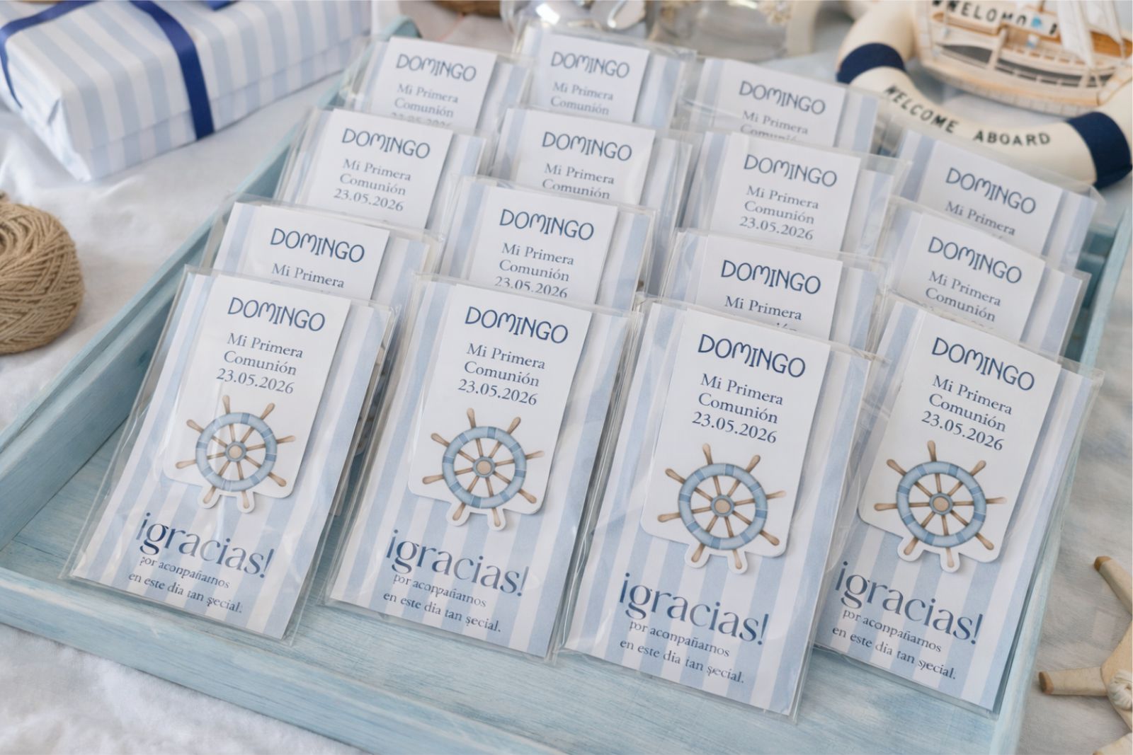 Marcapáginas imantado - Náutico