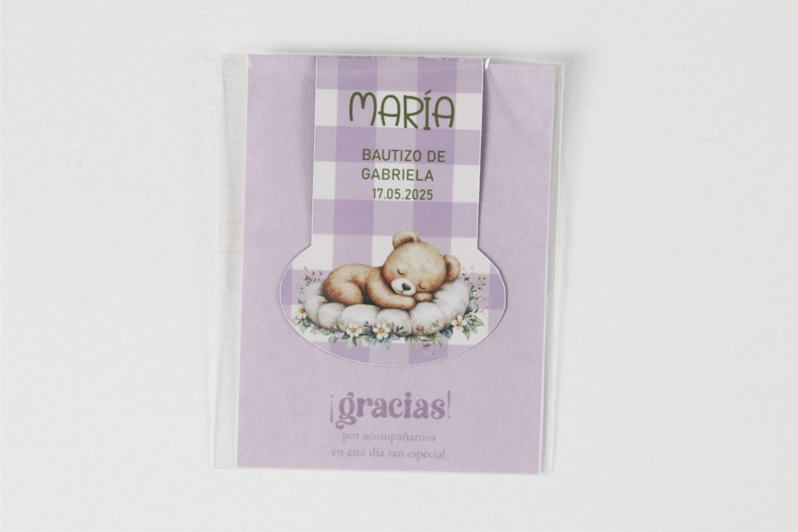 Marcapáginas imantado - Osito Dormilón