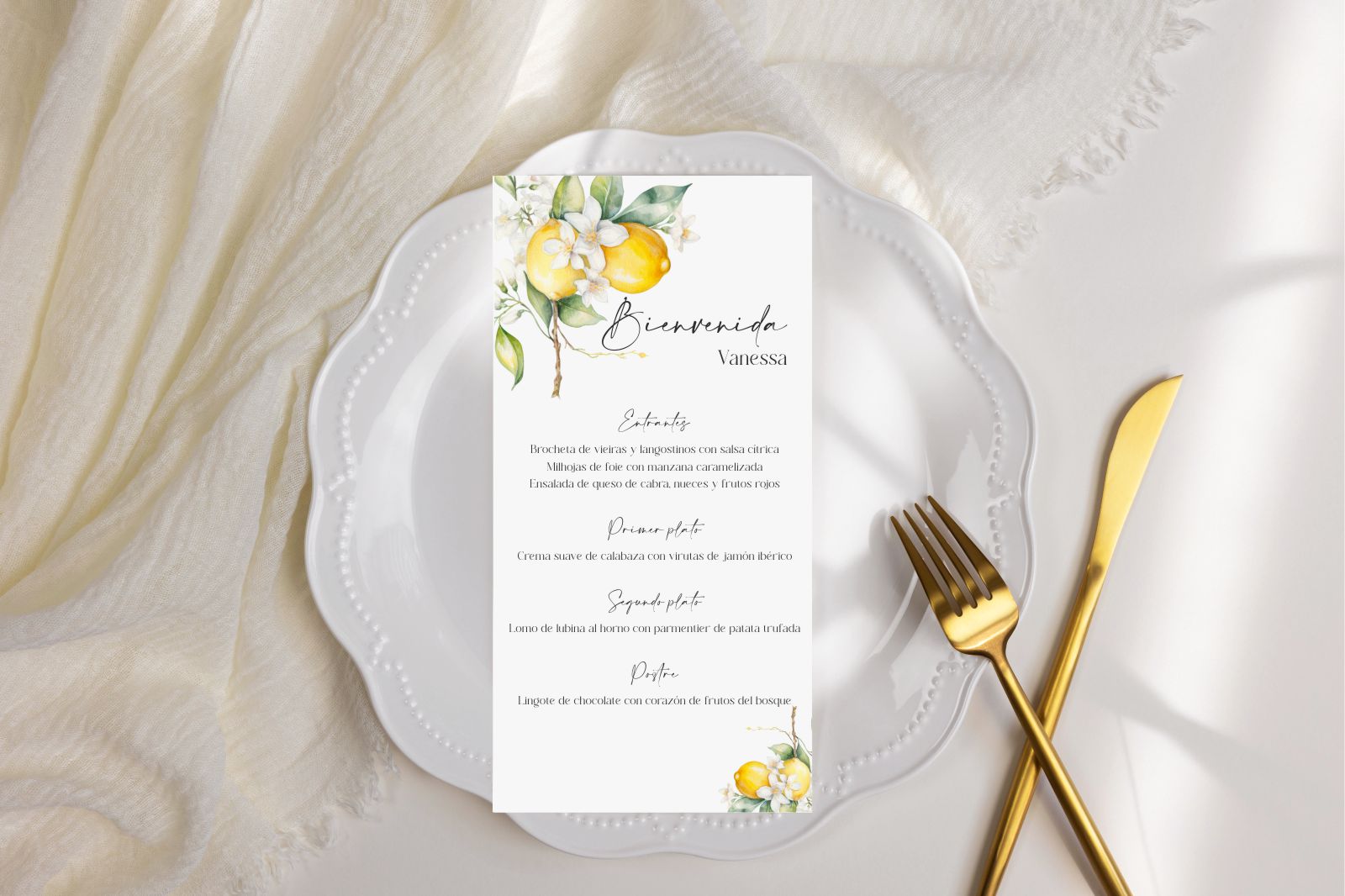 Menú de boda - SICILIA