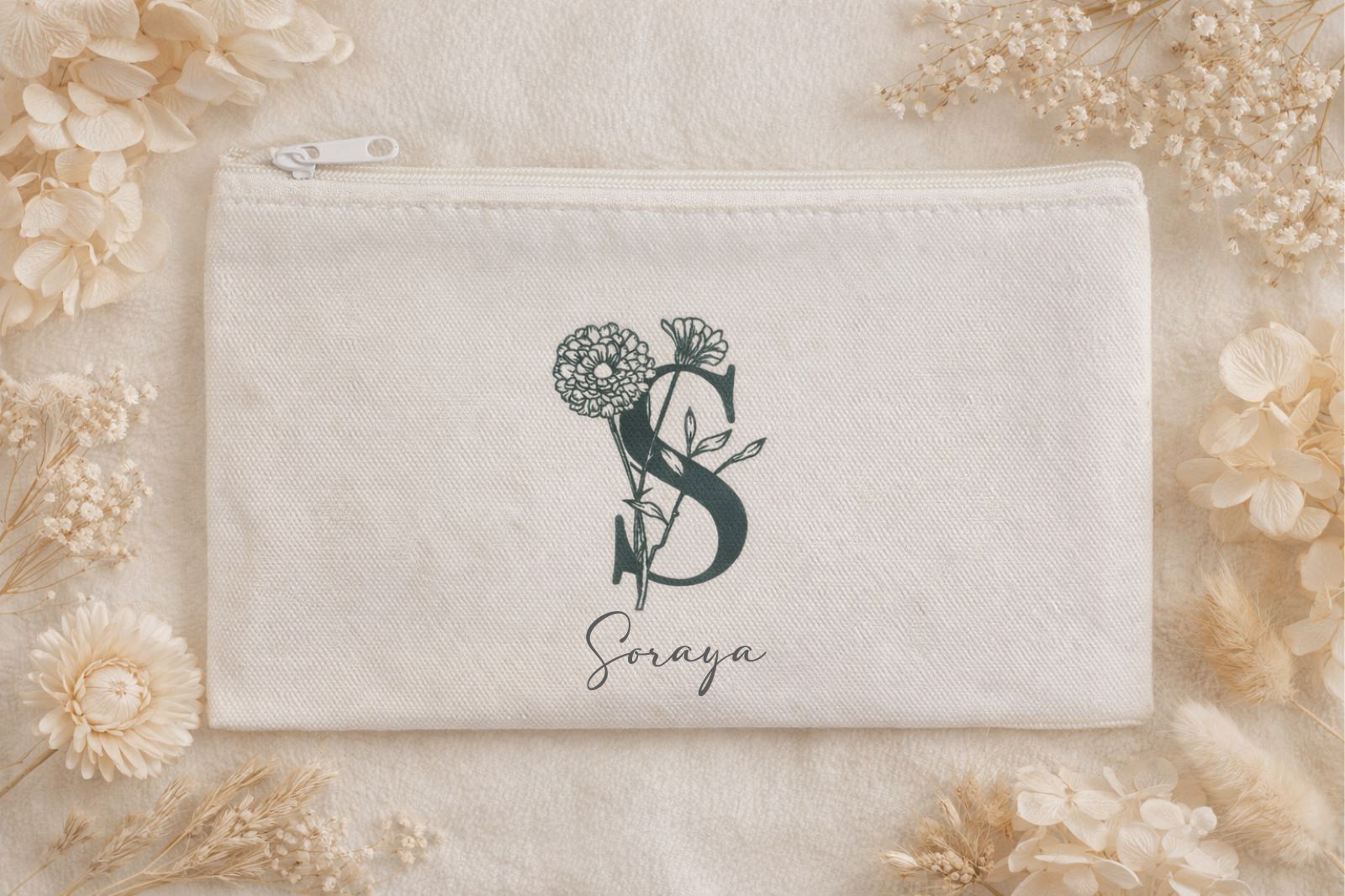 Neceser personalizado para damas de honor - Inicial y nombre
