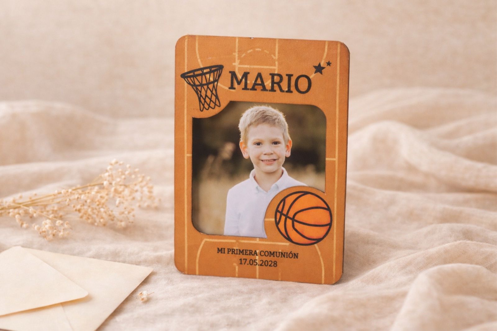 Portafotos imantado - Baloncesto