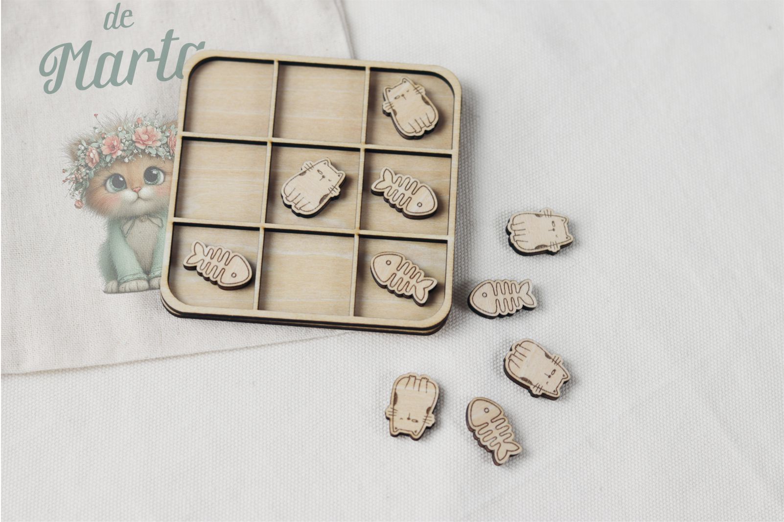 Tres en raya - Gato y Pez