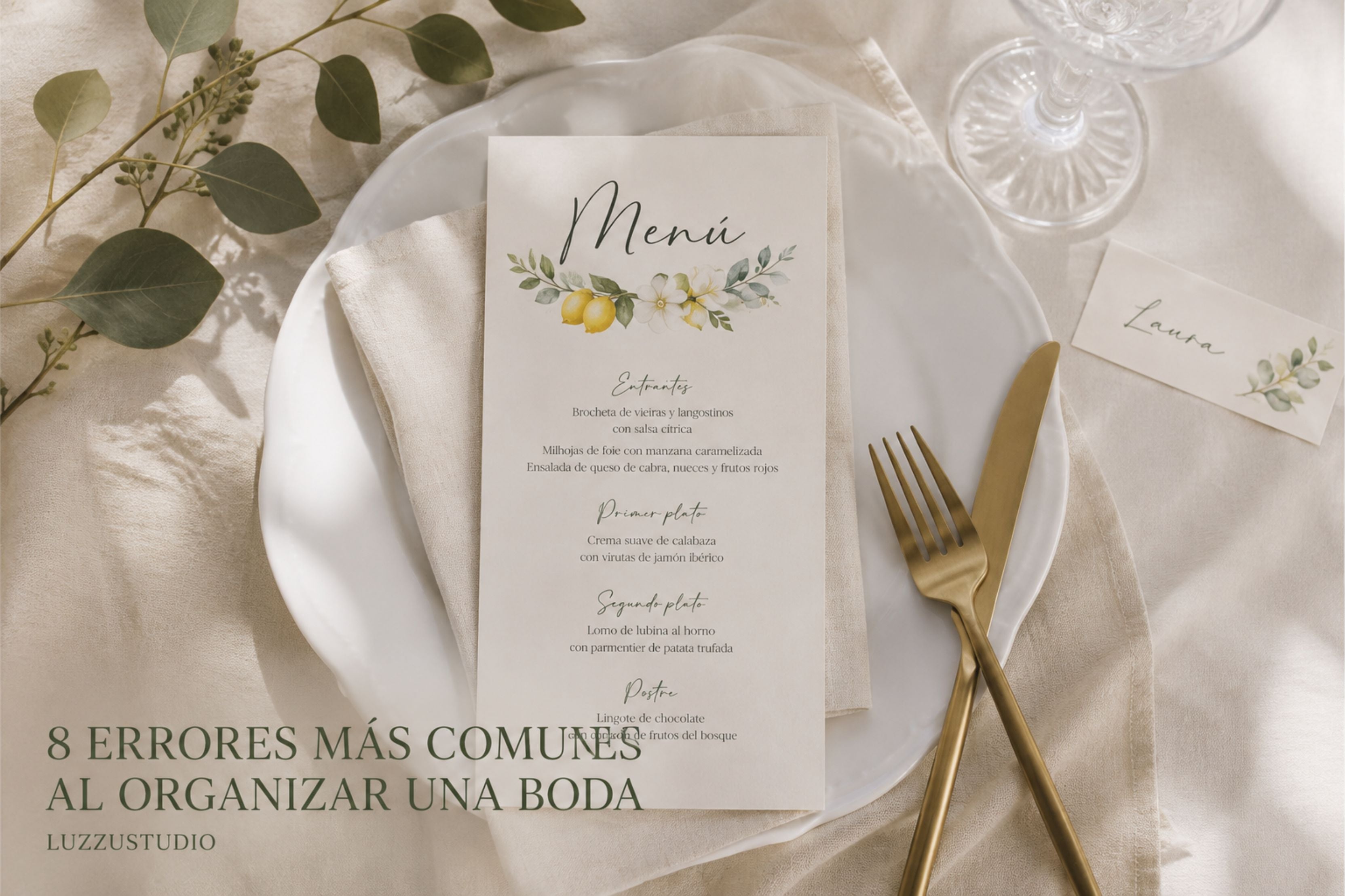 8 errores más comunes al organizar una boda