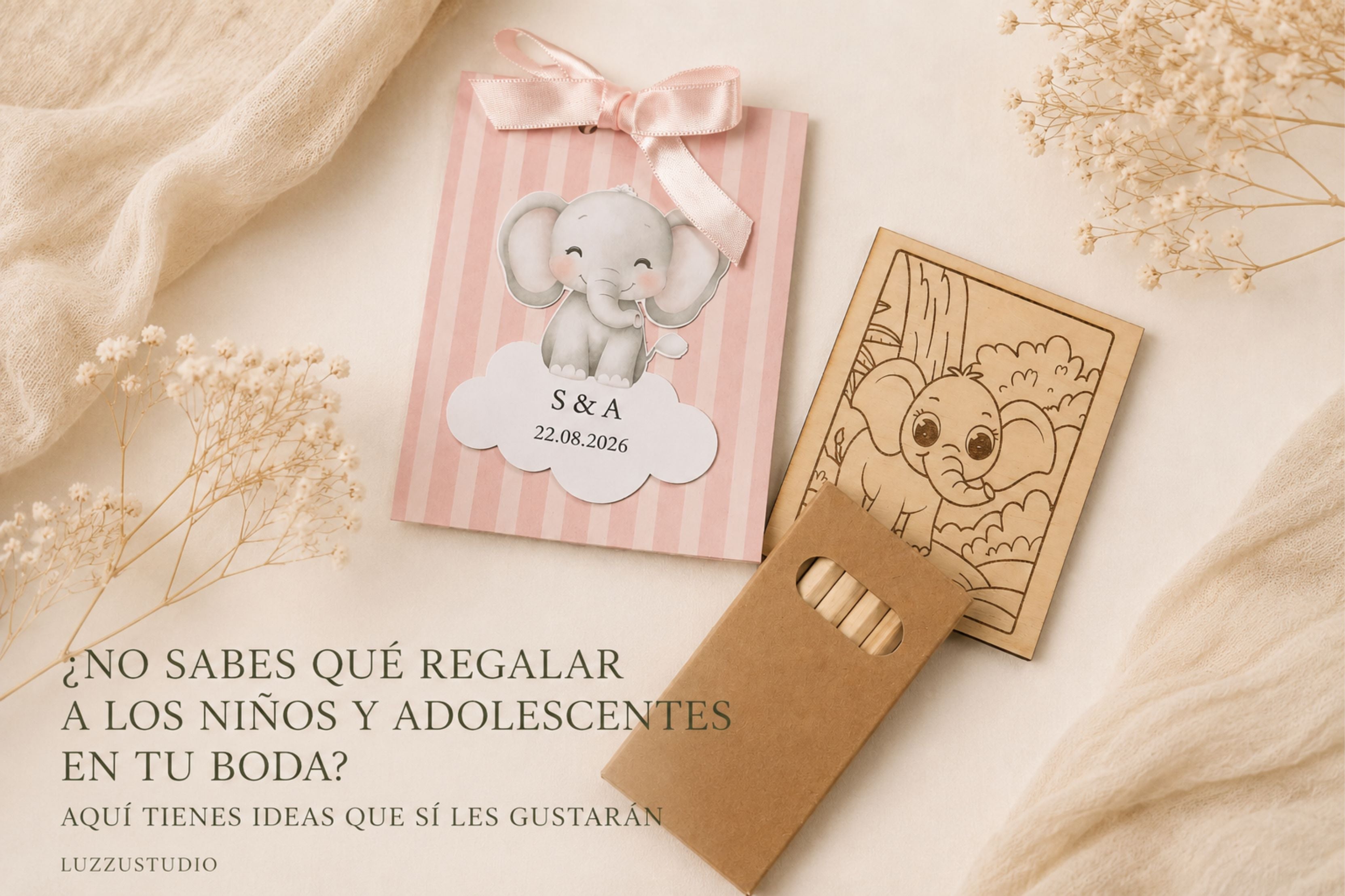 ¿No sabes qué regalar a los niños y adolescentes en tu boda? Aquí tienes ideas que sí les gustarán
