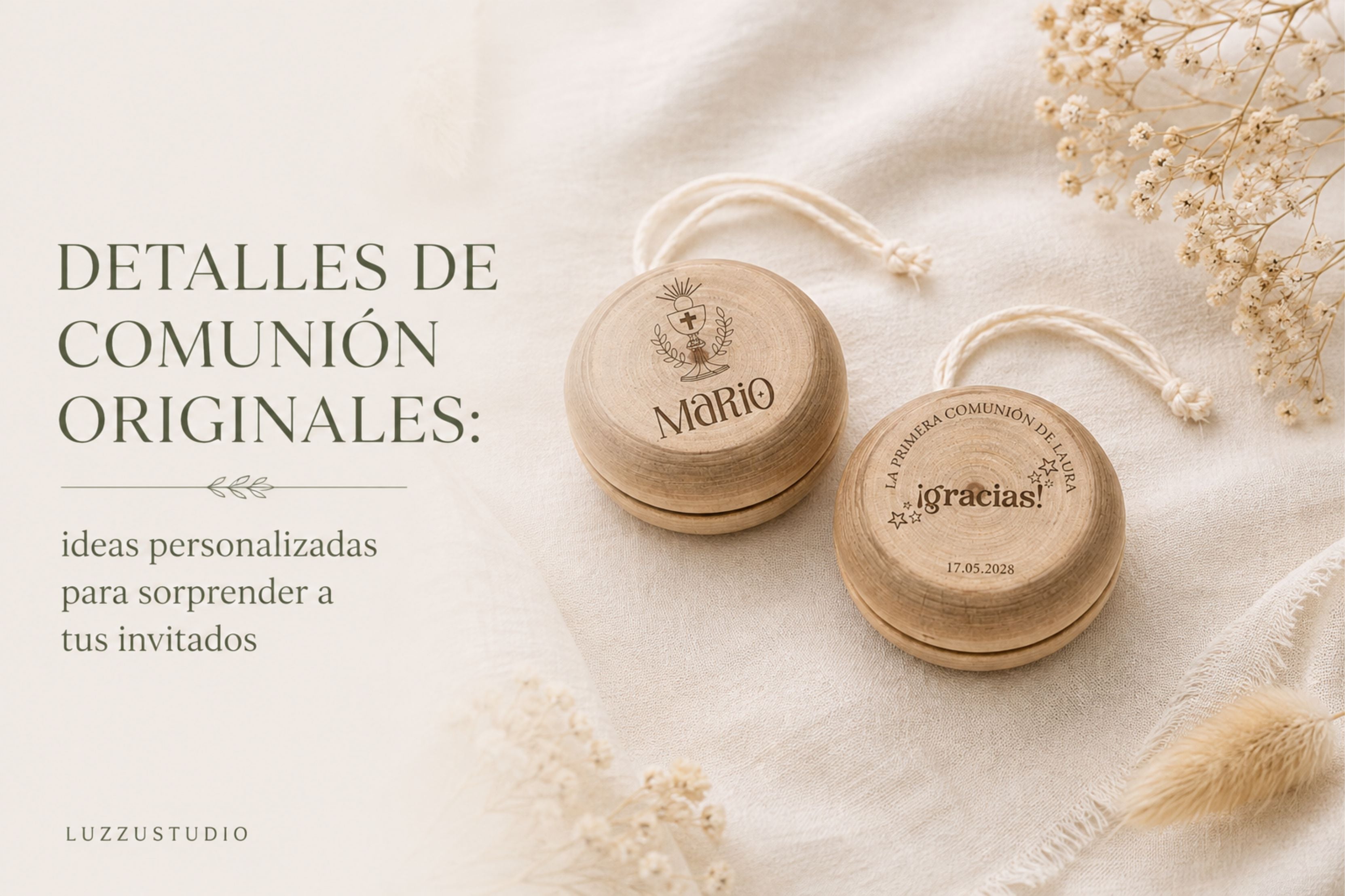 Detalles de comunión originales: ideas personalizadas para sorprender a tus invitados