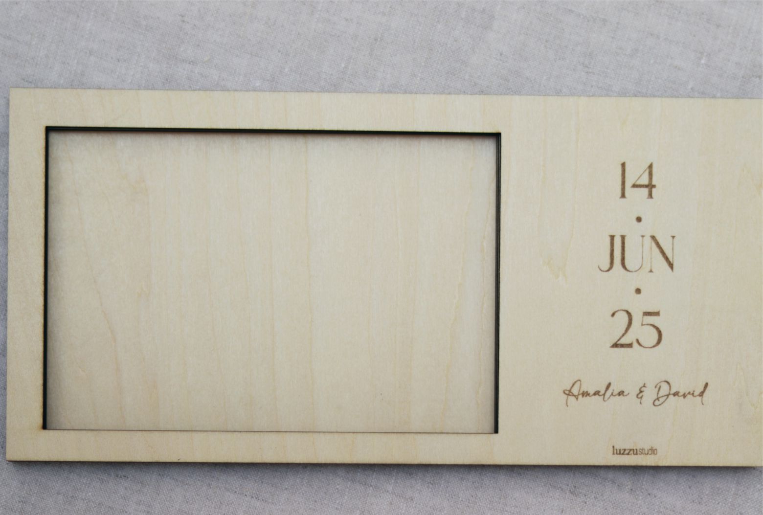 Marco de fotos personalizado