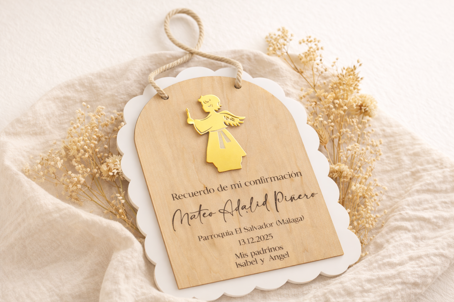 Placa Regalo - Confirmación / Comunión