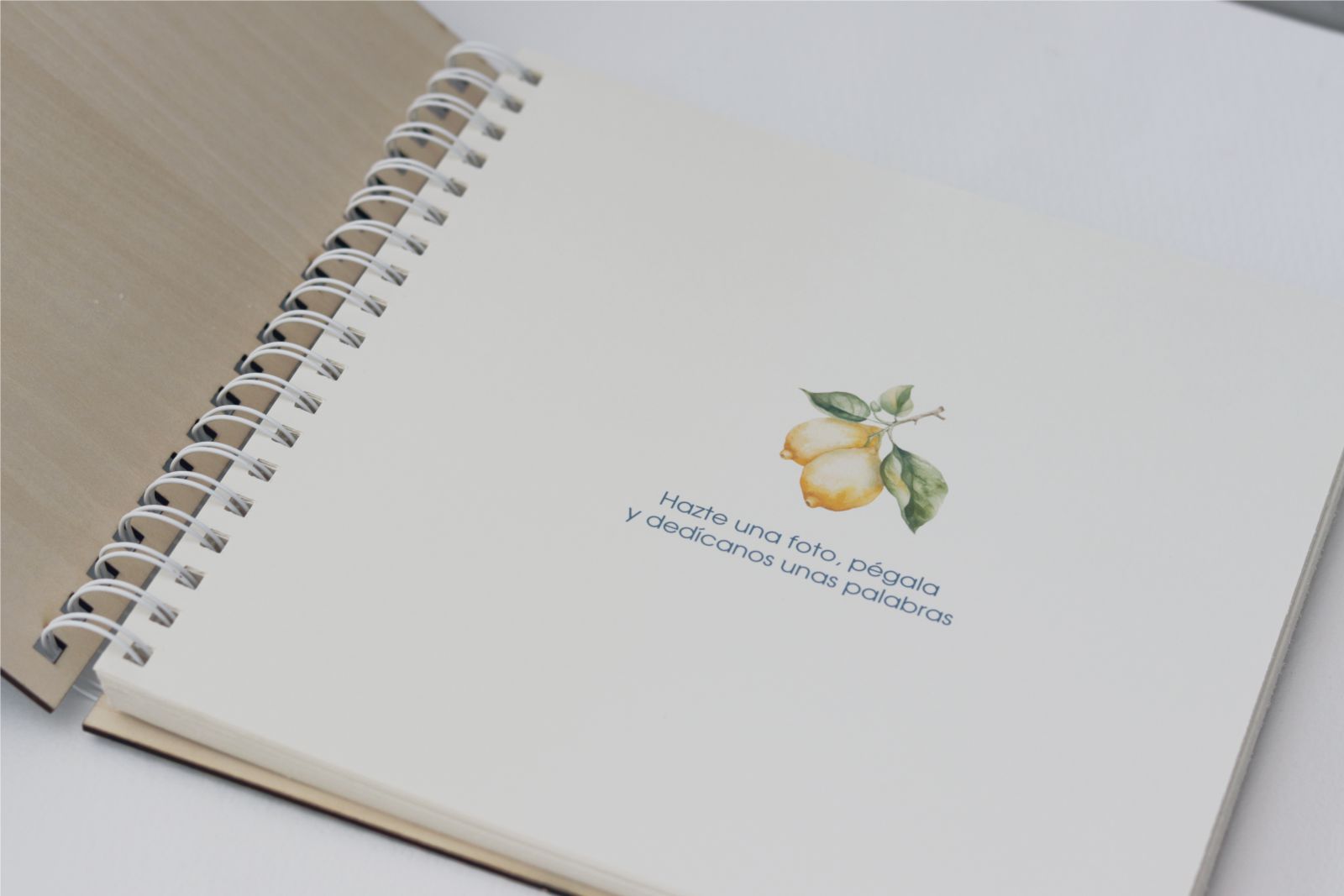 Libro de firmas para boda Colección Sorrento