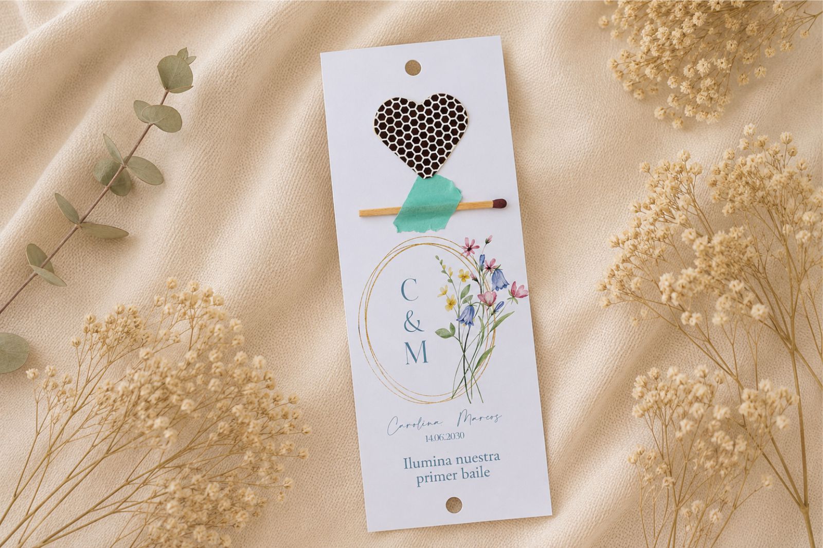 Bengala para bodas personalizados | Primavera