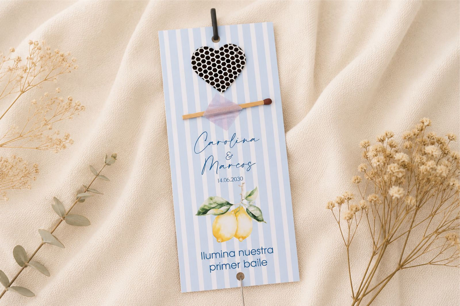 Bengala para bodas personalizados | Sorrento