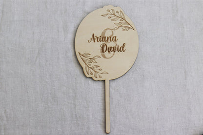 Cake topper - AMALIA