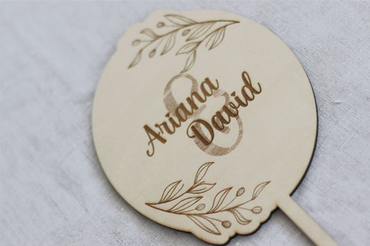 Cake topper - AMALIA