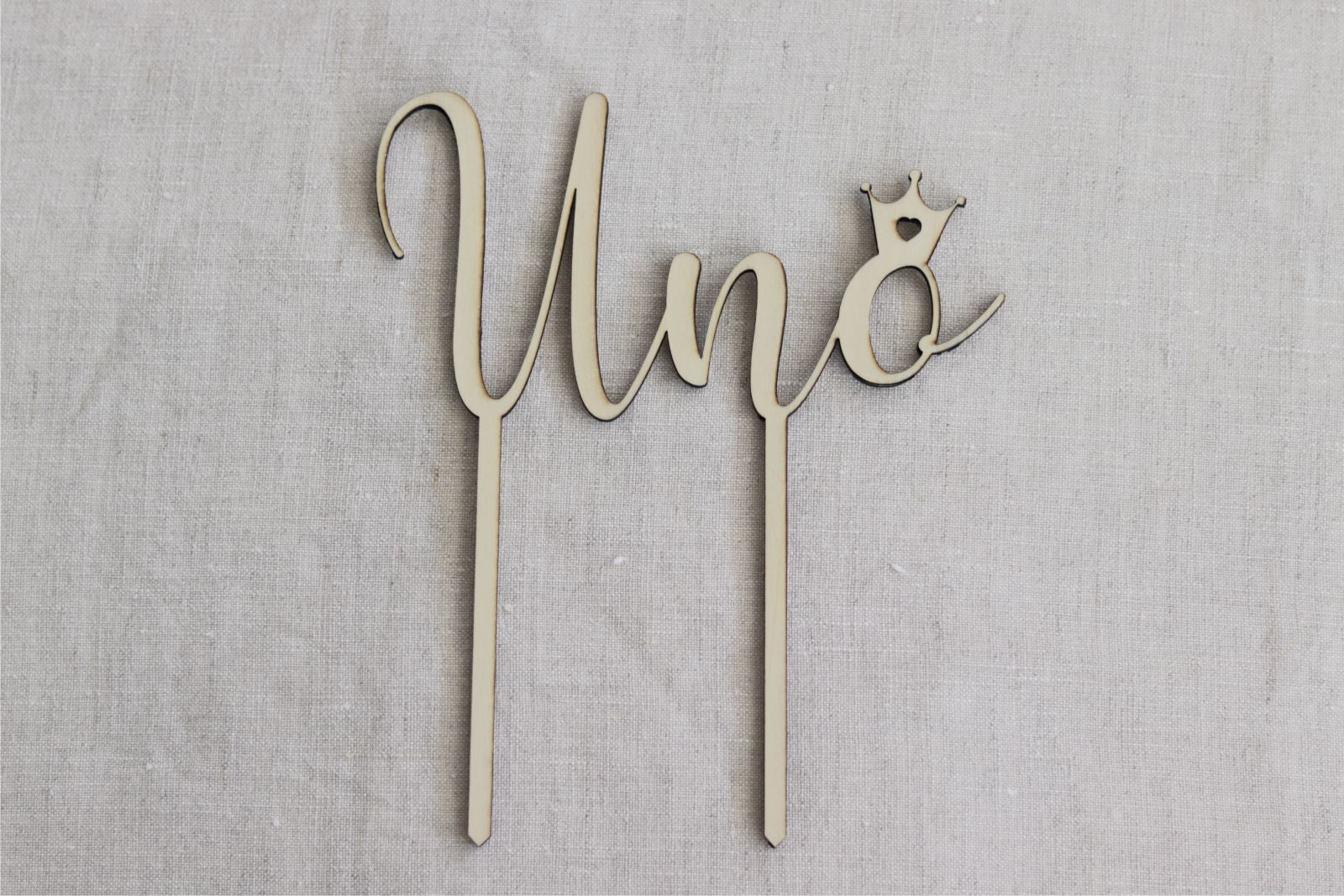 Cake topper - NÚMERO