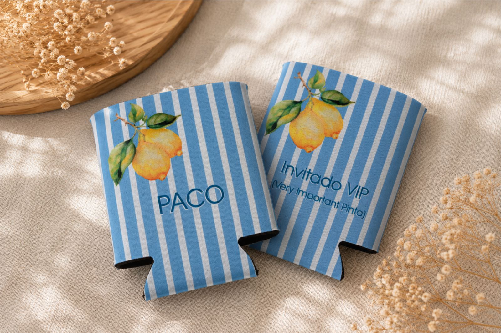 Enfriador de lata personalizado - Sorrento | Detalle para invitados de boda