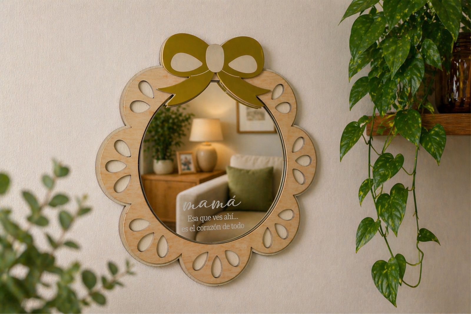 Espejo personalizado - Día de la madre