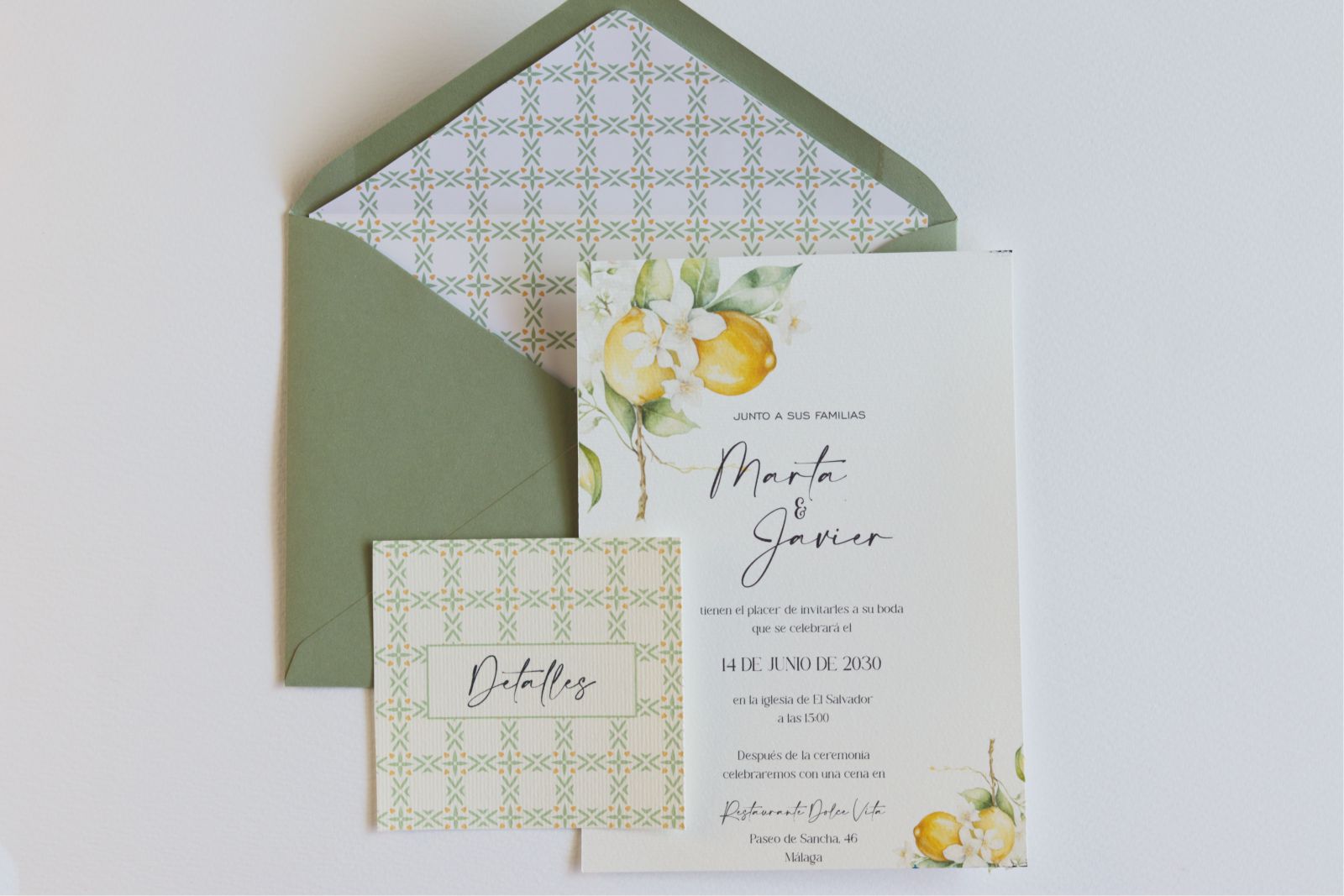 Invitación de Boda - SICILIA