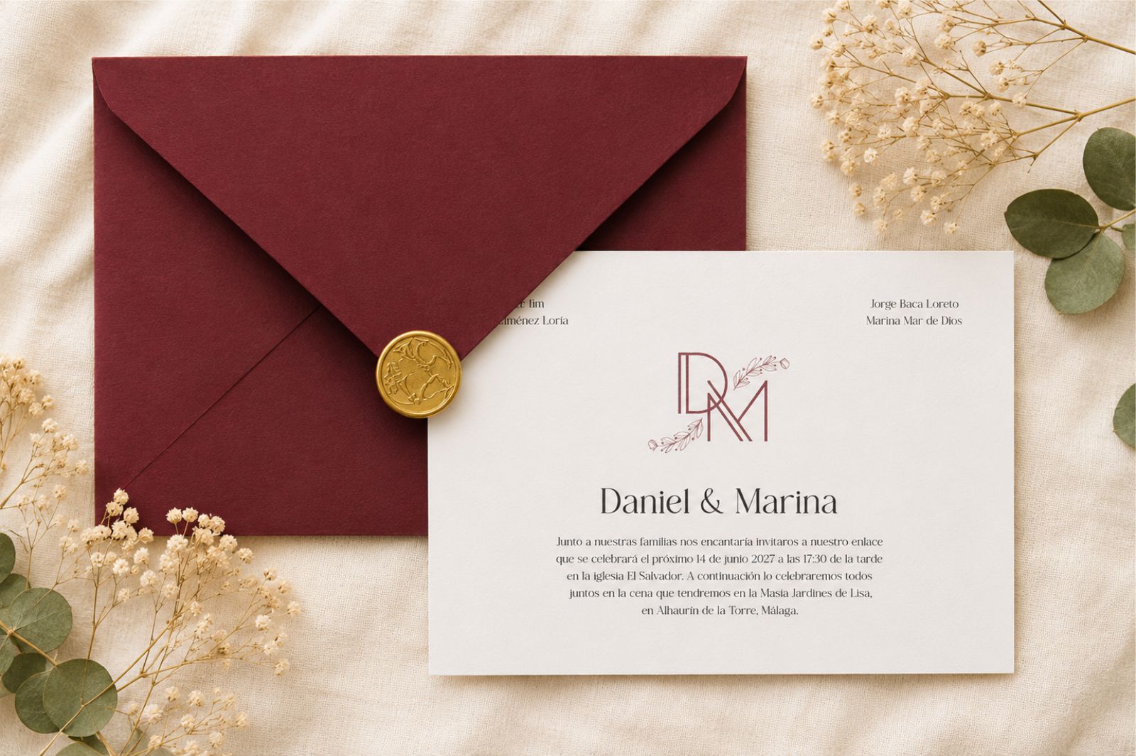 Invitación de Boda - AURA