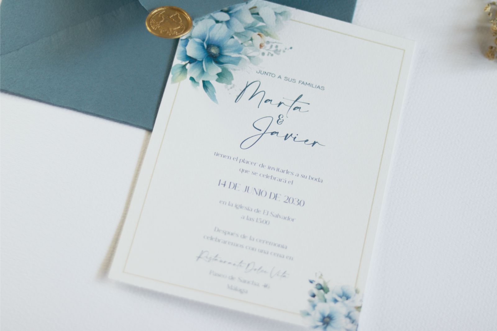 Invitación de Boda - CELESTE