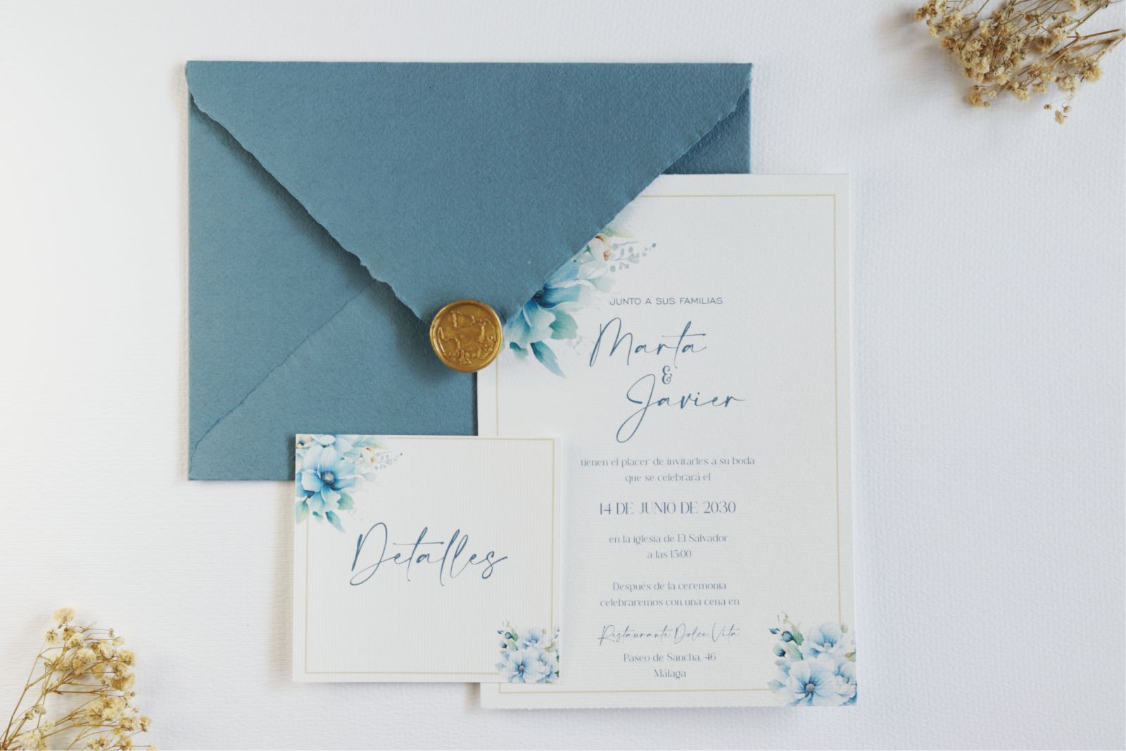 Invitación de Boda - CELESTE