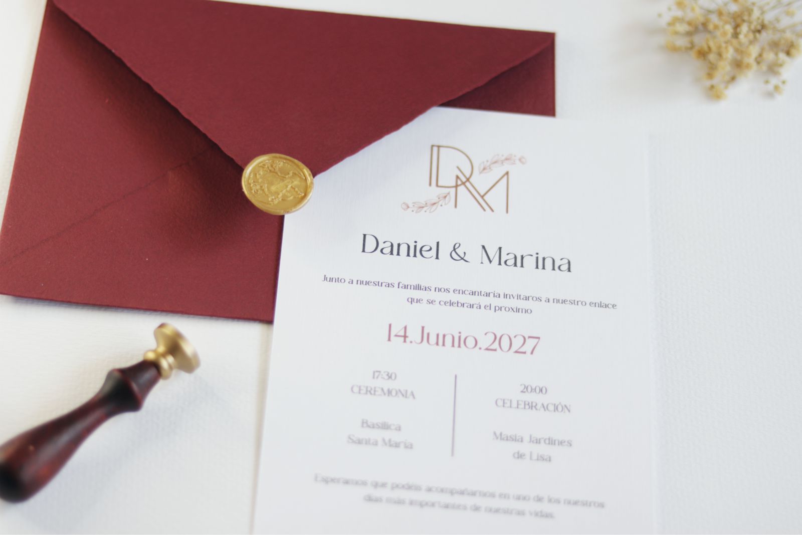 Invitación de Boda - ESENCIA