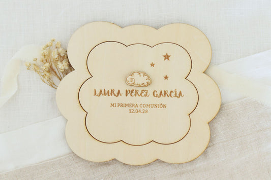 Invitacion de Comunión - NUBE