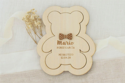 Invitación de Bautizo - OSO