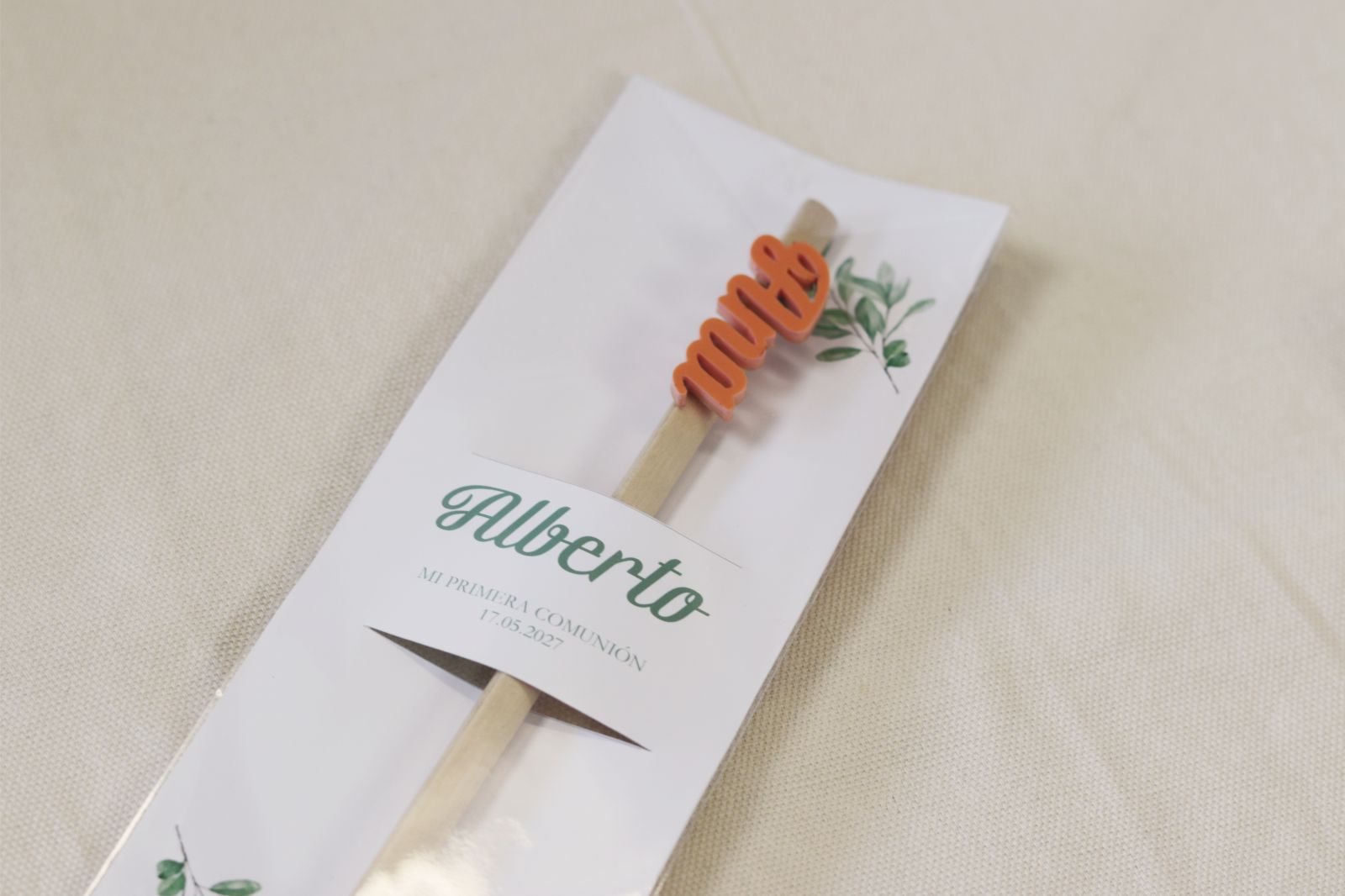 Lápices personalizados para Comunión